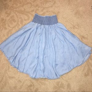 Soft denim skirt (XS)